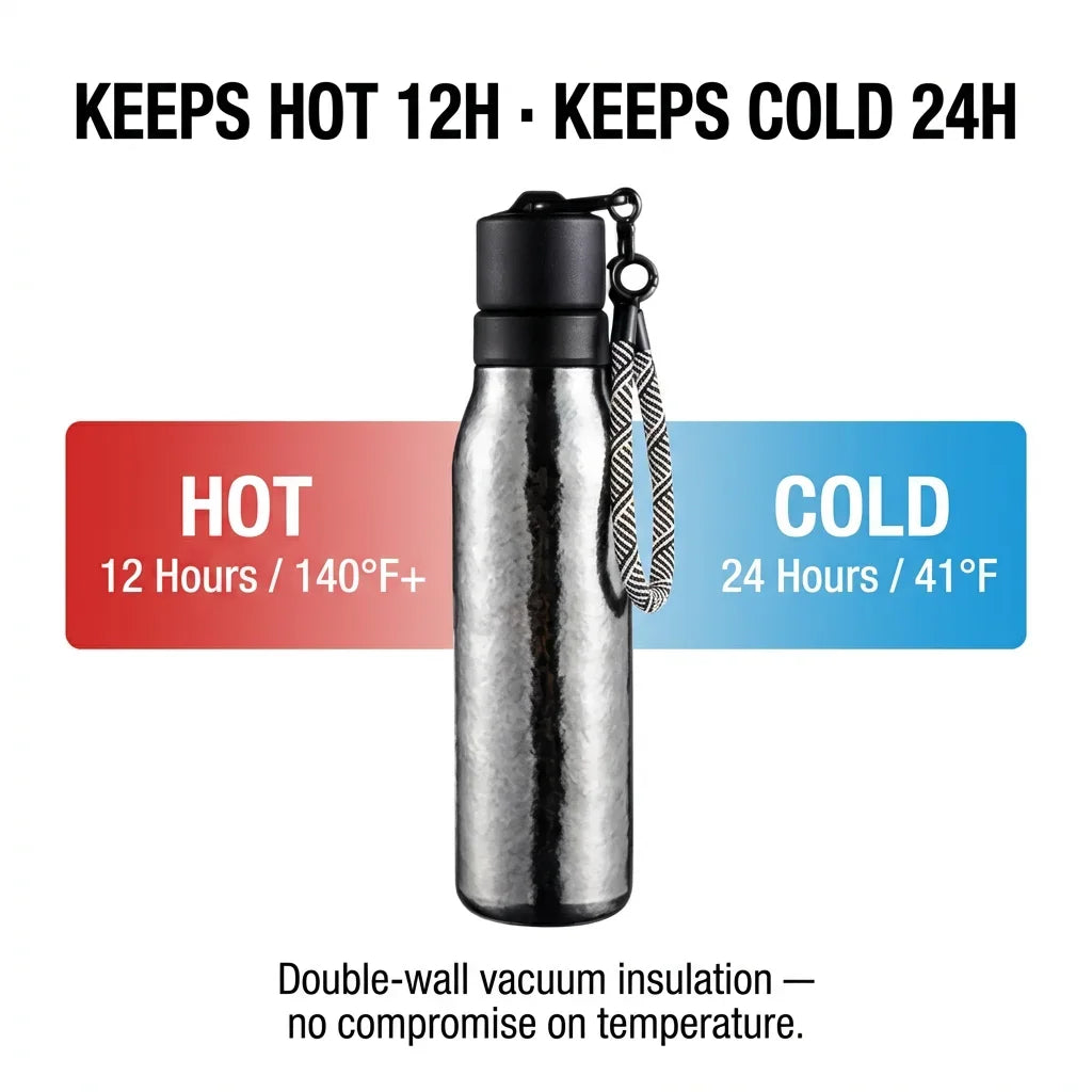 Titanium mug camping lifestyle
