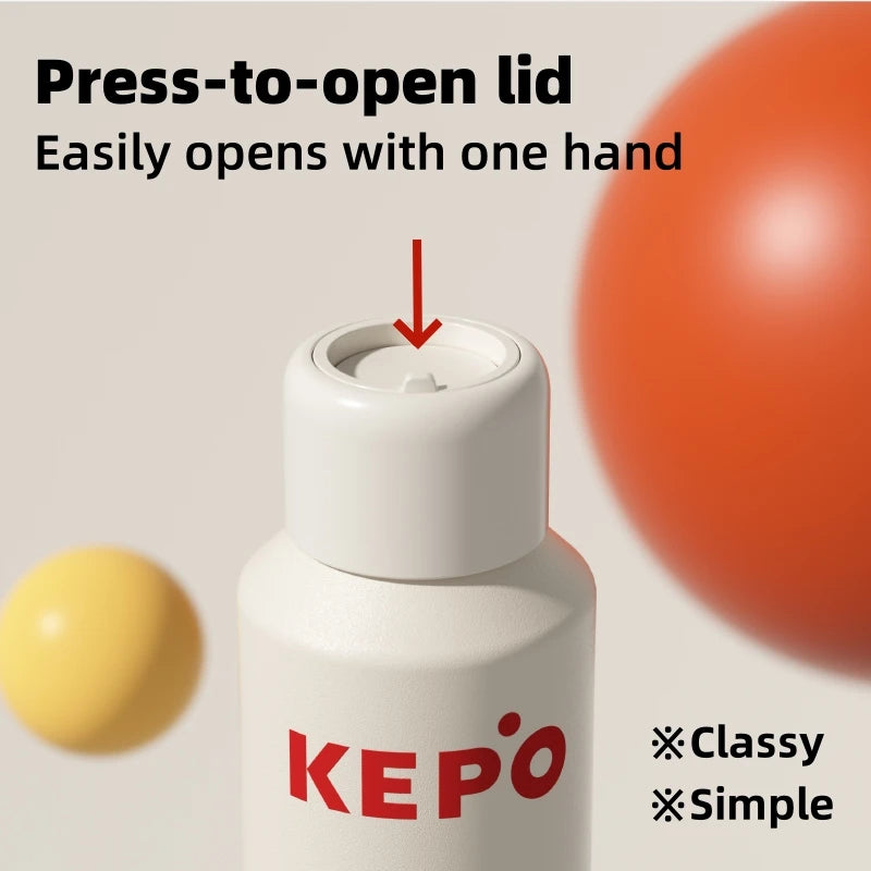 KEPO KC006 Red Flower Design 600ml Garden Lifestyle