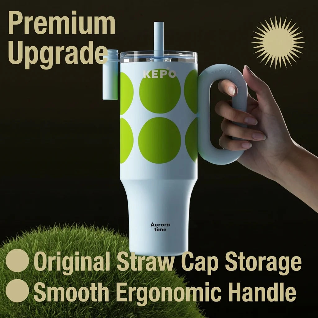 KEPO KC015 1200ml Tumbler - Smiley Heart