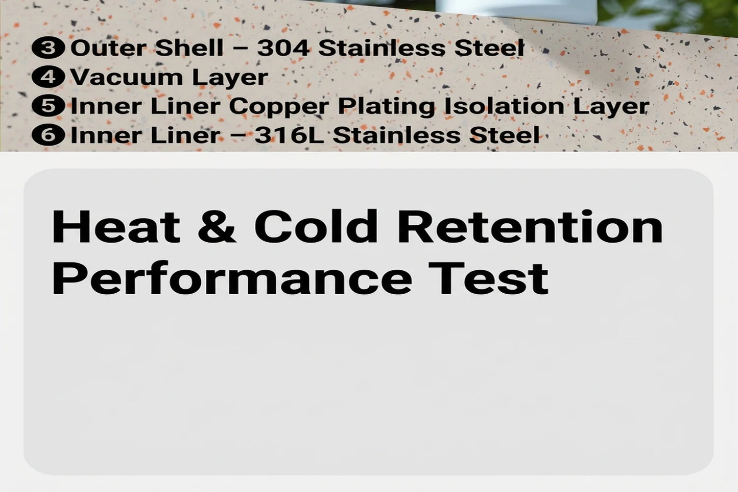 KEPO KC015 Insulation Performance Test - In-Car Cup Holder