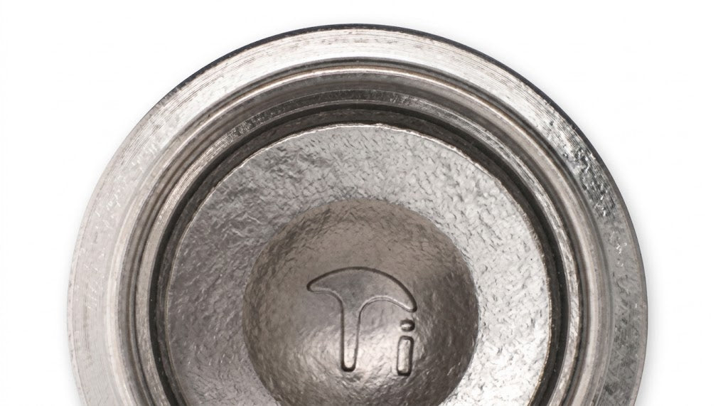 TC030 titanium inner wall Ti mark magnetically polished