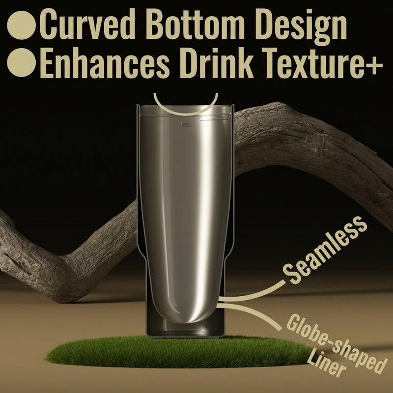 KEPO 700ml Insulated Straw Tumbler | Garden Inspiration Series | 316L Seamless Liner | 6-Hour Hot Cold